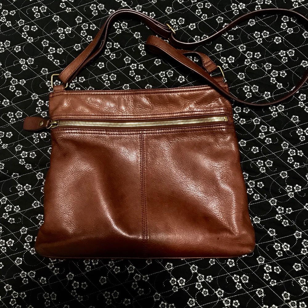 Leather Crossbody Shoulder Bag